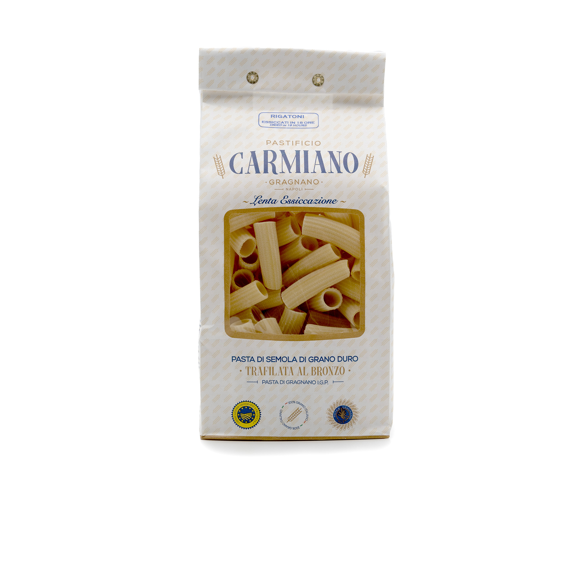 Carmiano - Rigatoni Pasta 500 gr.